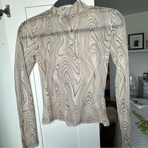 Dynamite Sheer Long Sleeve